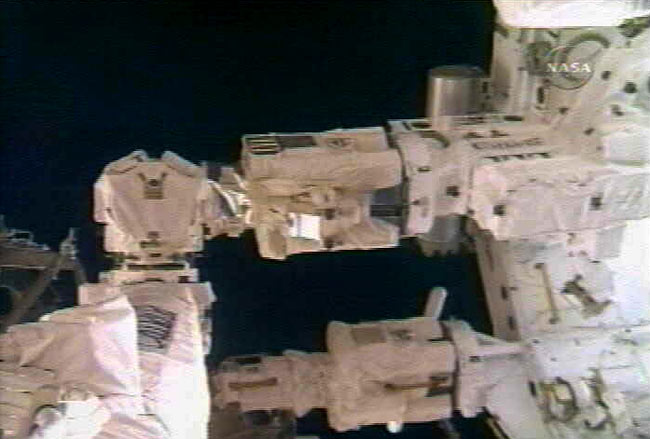 Astronauts Fix Space Robot's Power Woes